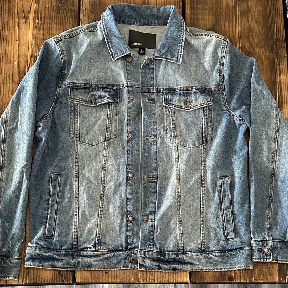 Light Blue Denim Jacket - Men